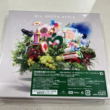 Mrs. GREEN APPLE 10주년 베스트 앨범 CD+DVD