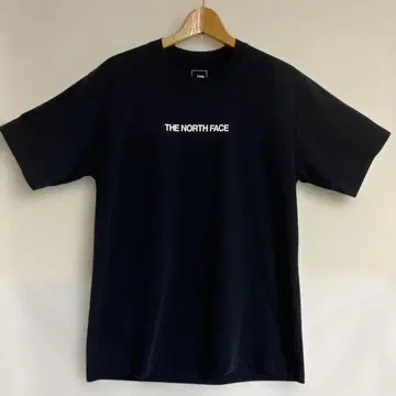 THE NORTH FACE 티셔츠 L 네이비 백 프린트
