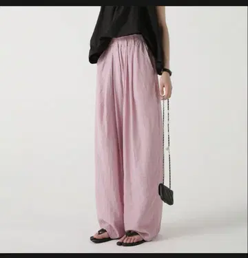MaiA airy wide pants MA1105 핑크