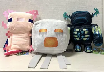 Minecraft 마인크래프트 가스트 워든 우퍼퍼 3개