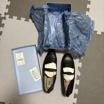 GRISE 루타론 블랙 로퍼 24cm