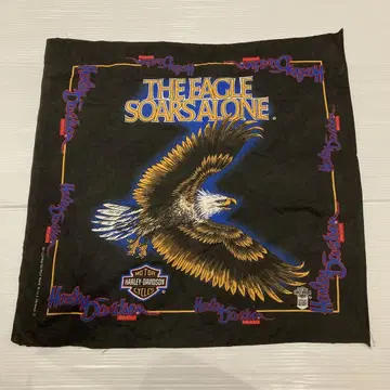 NOS 80s 할리 빈티지 반다나 빈티지 USA제