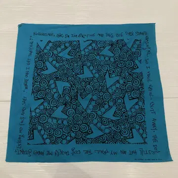 NOS 80s 빈티지 반다나 빈티지 USA제