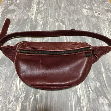 vanson Leathers 버건디 바디백