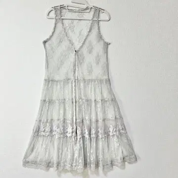 axes femme 엑시즈팜 시어 가운 원피스 겉옷 전체 레이스