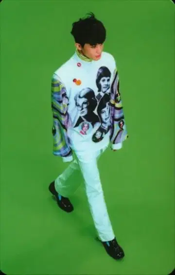 NCT127 스티커 MARK AR 클립 카드 전신