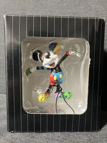 미키 마우스 Romero Britto 8.3cm 디자인 아트 미개봉