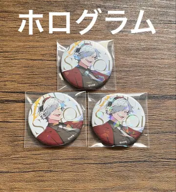 대요괴 달마이즈고도 캔뱃지 등신대 홀로그램