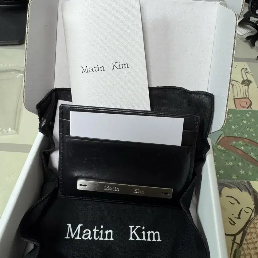 ●Matin Kim●VINTAGE CARD WALLET IN BLACK MUSINSA | MATIN KIM VINTAGE CARD WALLET IN BLACK