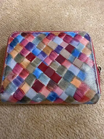 tsumori chisato   두겹 지갑 멀티 컬러