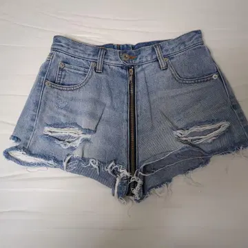 데님 숏 팬츠