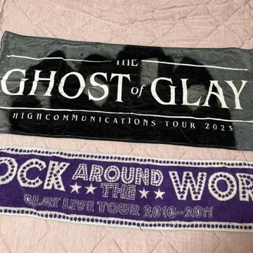 GLAY 투어 타월 2장