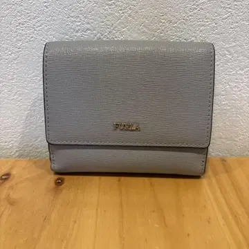 FURLA 그레이 두겹 지갑 훌라