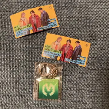 Mrs. GREEN APPLE 10주년 기념 키링