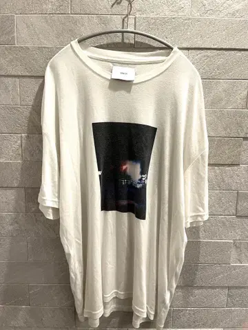 stein 오버 사이즈 티셔츠 화이트