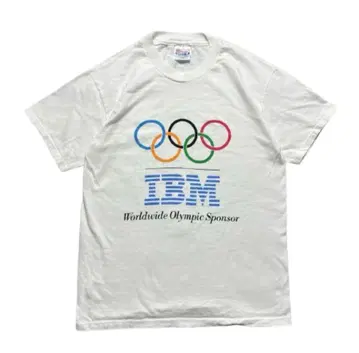 90년대 IBM 빈티지 올림픽 티셔츠