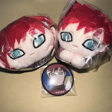 NARUTO 가아라 캐릭터 포테코로 캔뱃지 카드 세트