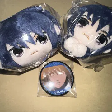 NARUTO 사스케 캐릭터 포테코로 캔뱃지 카드 세트