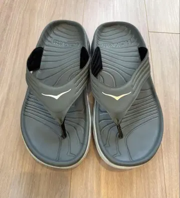 HOKA ONE ONE/ORA RECOVERY FLIP 그레이 8