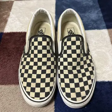 Vans 체커 패턴 슬립온