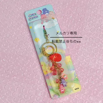 Care Bears 케어 베어 하트 참 스트랩 헤이세이 레트로