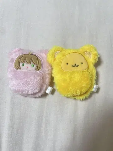 카드캡터 사쿠라 싸개 타피누이 클립 사쿠라 케로짱 2개 세트