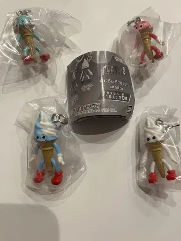 FLAVORS 메지루시 액세서리 4종 세트 가챠가챠
