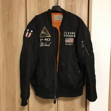 AVIREX P-40 플라잉 타이거즈 MA-1 자켓 2XL