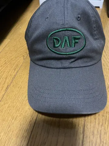 randy 랜디 더프 DAF 로고 그레이 야구 모자