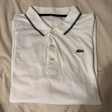 LACOSTE SPORT 피케 셔츠 화이트