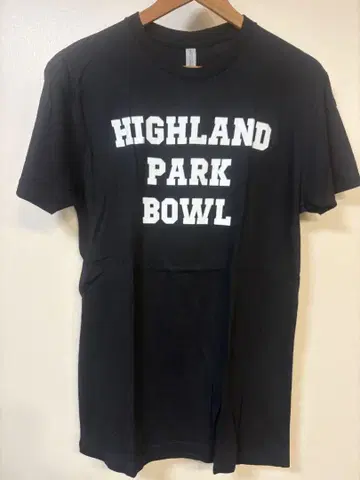 로스앤젤레스 HIGHLAND PARK BOWL 티셔츠 M 블랙