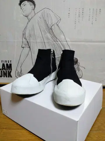 JULIUS 708FWM1 BK x WH 사이즈 1