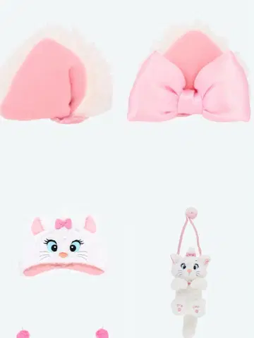 마리 숄더백 패치 퍼 캡 3개 세트