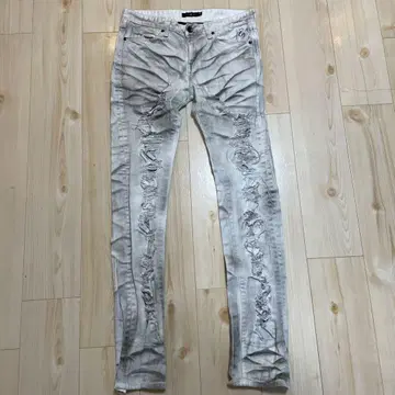 CIVARIZE 사이즈 46 화이트 스키니 청바지 Jane Da Arc