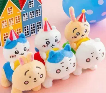 치이카와 랜드 피포포 봉제 인형 3개 세트 치이카와 하치와레 토끼