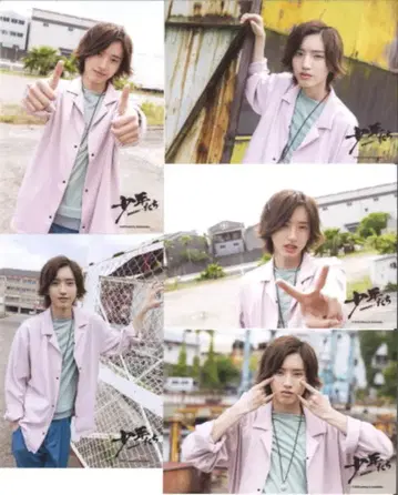 나니와 단시 19년 소년들 청춘의 빛에... 미치에다 슌스케 사진 세트