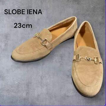 최저가! SLOBE IENA 비트 로퍼 카멜 사이즈 36