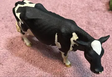 Schleich 소 피규어 블랙 화이트 약 14cm