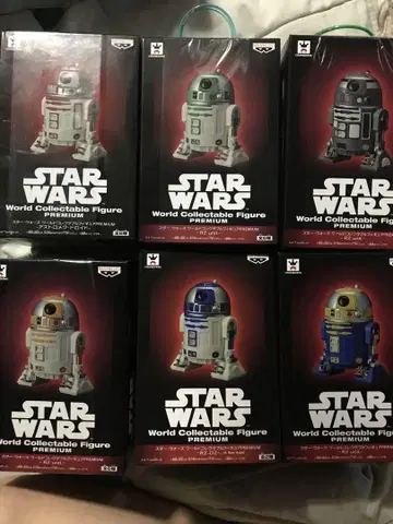 미개봉 스타 워즈 수집용 피규어 프리미엄 R2 D2 등
