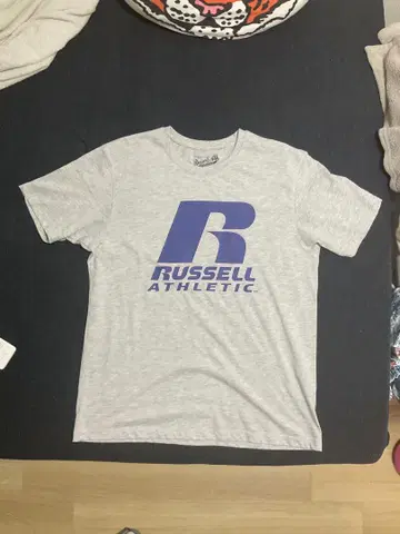 Russell Athletic 티셔츠 L 사이즈 그레이 빈티지