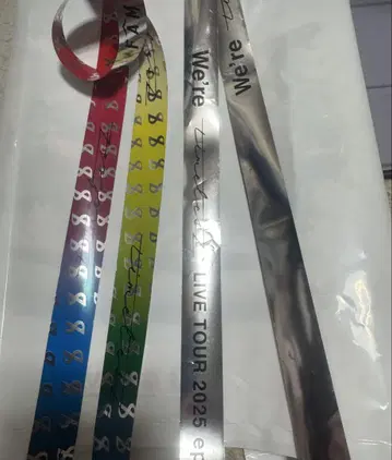 timelesz 2025 라이브 투어 실버 테이프