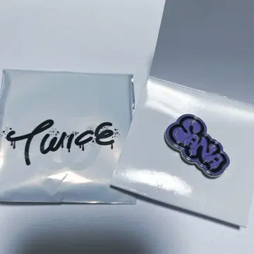 TWICE 랜덤 핀 배지 사나