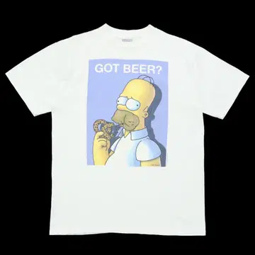 90s The Simpsons 심슨 가족 호머 심슨 티셔츠