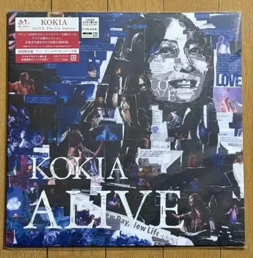 KOKIA / ALIVE 최초 한정판 LP 사양