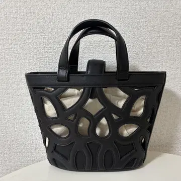 ZARA 자라 컷워크 미니 숄더백 2WAY 블랙