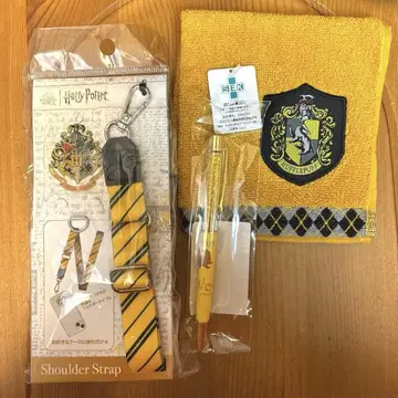 HarryPotter 후플푸프 스마트폰 숄더백 & 볼펜 & 손수건