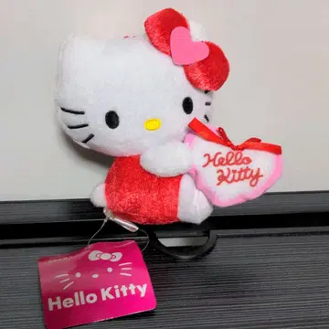 산리오 헬로키티 하트 하트 인형 마스코트 스트랩