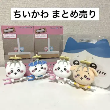 치이카와 봉제 인형 토벌 마스코트 코로코로 트렁크 케이스 7종 묶음 판매