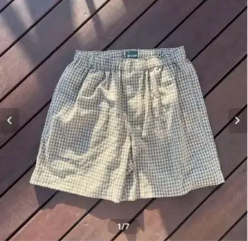 OEIGHT gingham 체크 쇼츠
