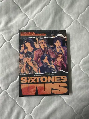 SixTONES VVS 초회판 DVD